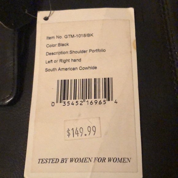 COPY - NWT concealed carry black purse in excellent shape - Picture 3 of 12